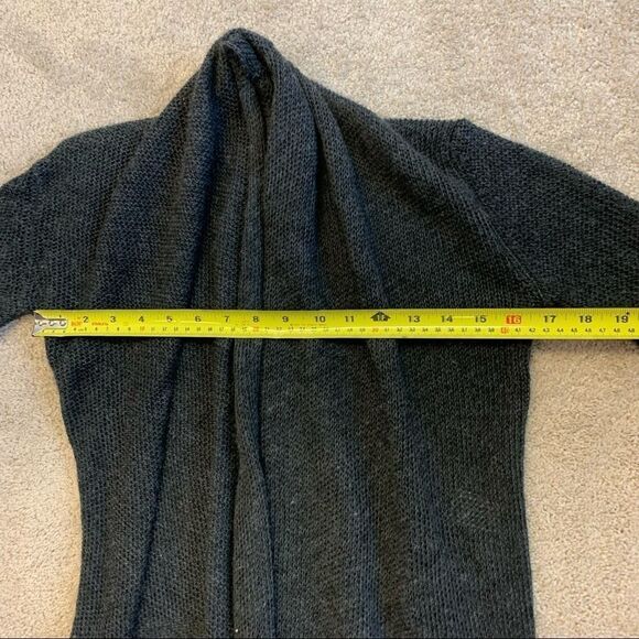 Helmut Lang Gray Alpaca Wool Openfront Cardigan XS - Picture 11 of 11